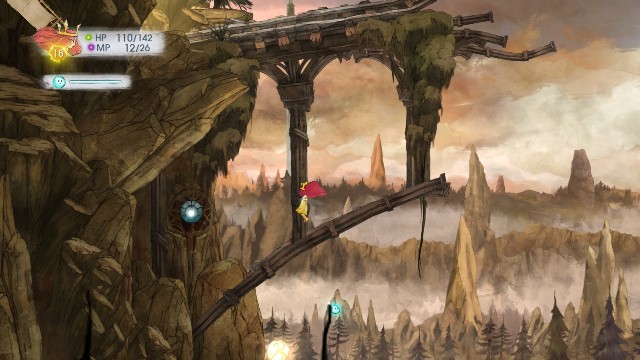 The stone at the top gives you a Potent Healing Tonic, while the one below a Quicken Elixir - Chapter 5 | Collectibles - Collectibles - Child of Light Game Guide