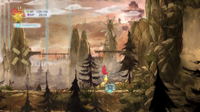 Inside, there is a Rough Sapphire - Chapter 5 | Collectibles - Collectibles - Child of Light Game Guide