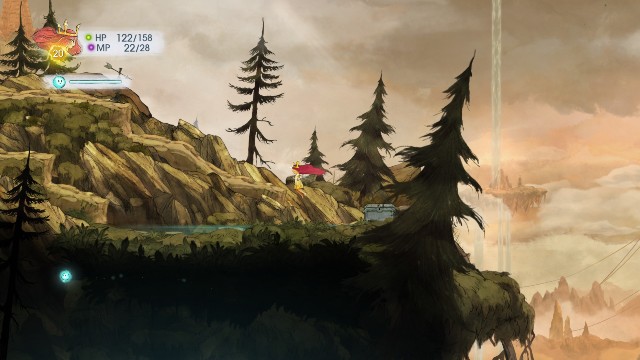 Inside the chest, there is a Rough Sapphire - Chapter 5 | Collectibles - Collectibles - Child of Light Game Guide
