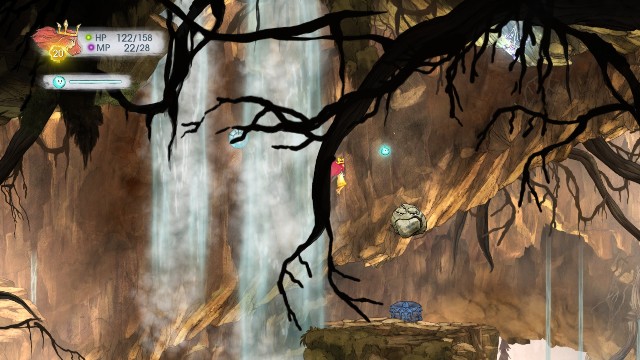 Inside the stone, there is an Antidote, and in the chest there is a Lull Elixir - Chapter 5 | Collectibles - Collectibles - Child of Light Game Guide