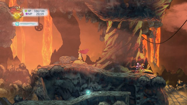 After you pass the trap, there is a chest waiting for you on the right - Chapter 6 | Collectibles - Collectibles - Child of Light Game Guide