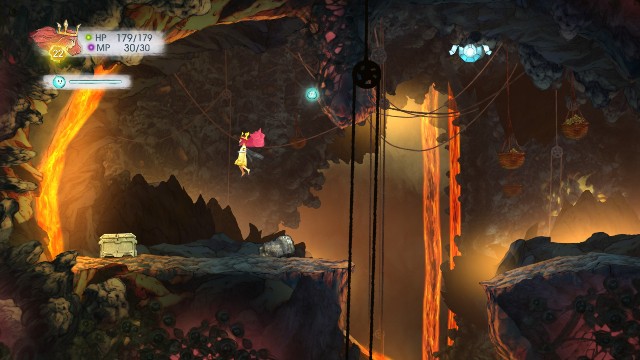 After breaking the stone, you get 2 Damage Elixirs, and from the chest - a Quicken Elixir - Chapter 6 | Collectibles - Collectibles - Child of Light Game Guide