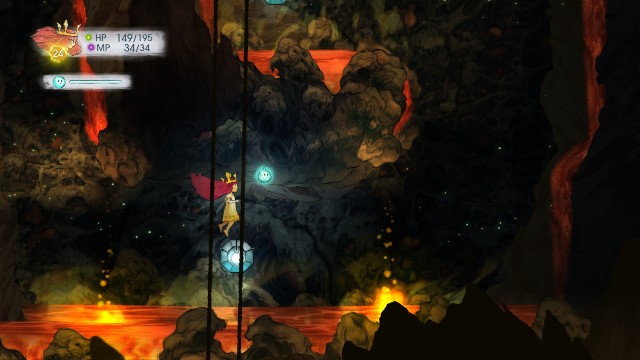 After breaking the stone, you get a Magic Potion - Chapter 6 | Collectibles - Collectibles - Child of Light Game Guide