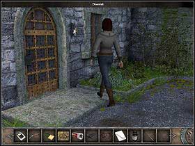 Eventually head to the left side of the courtyard and ring to the porter's lodge - Walkthrough - Brittany - Museum - Part 3 - Brittany - Chronicles of Mystery: The Tree of Life - Game Guide and Walkthrough