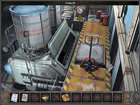 Afterwards go to the end of the platform to the gas generator (zoom) - Walkthrough - Gibraltar - The hangar - Gibraltar - Chronicles of Mystery: The Tree of Life - Game Guide and Walkthrough