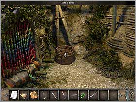 After a short conversation with the count during which you will learn how to prepare a juice out of the Tree of Life fruits, head right to the fork in the road in the road - Walkthrough - Bimini Island - The village - Bimini island - Chronicles of Mystery: The Tree of Life - Game Guide and Walkthrough