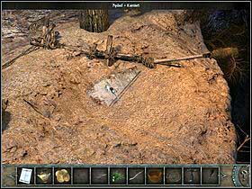 Now head to the stone covered with sand on the right (zoom) - Walkthrough - Bimini Island - The village - Bimini island - Chronicles of Mystery: The Tree of Life - Game Guide and Walkthrough