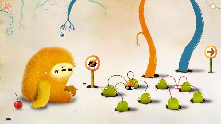 The last thing you have to do is to make the monster fall asleep. - Chuchel - Part 3 | Walkthrough - Walkthrough - Chuchel Game Guide