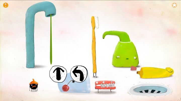 Throw the jaw out of the glass. - Chuchel - Part 6 | Walkthrough - Walkthrough - Chuchel Game Guide