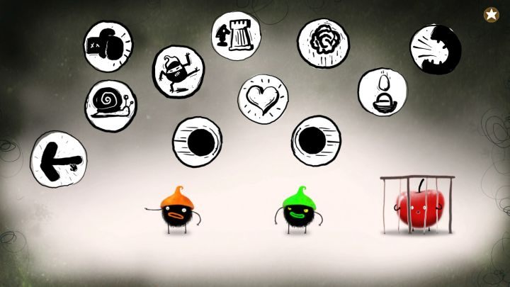 After completing all games, you can notice a new icon with an arrow pointing left. - Chuchel - Part 7 | Walkthrough - Walkthrough - Chuchel Game Guide