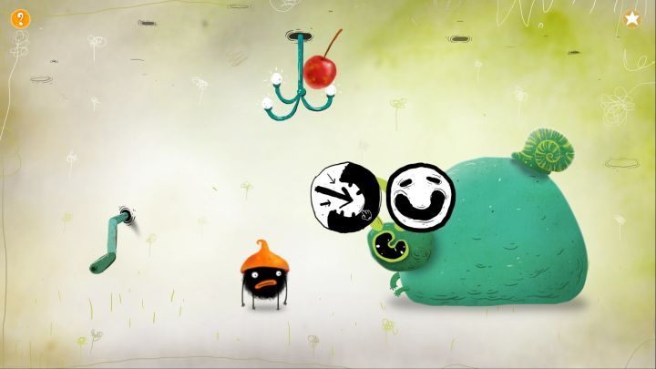 The snail that you have to interact with. - Chuchel - Part 2 | Walkthrough - Walkthrough - Chuchel Game Guide