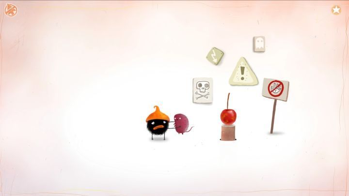 Interact with the cherry a few times to complete this stage. - Chuchel - Part 2 | Walkthrough - Walkthrough - Chuchel Game Guide