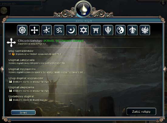 Founding a religion is most of all making a few choices - firstly the symbol and name - Religion - Sid Meiers Civilization V - Gods & Kings - Game Guide and Walkthrough