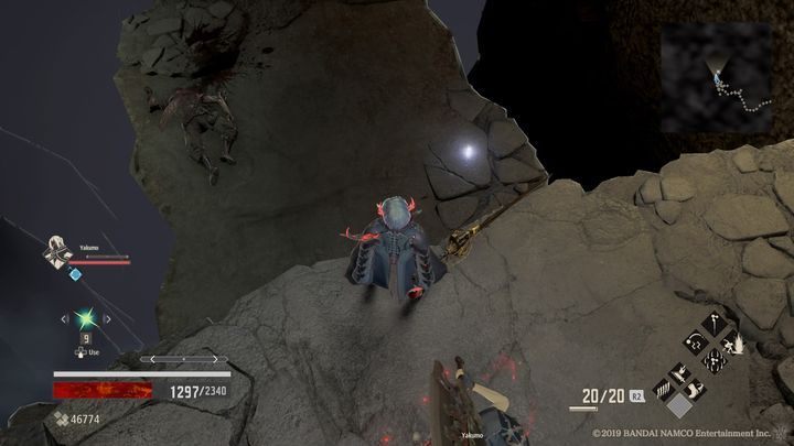 After defeating him, jump down and take the Loss Crystal (S) - Provisional Government Outskirts | Code Vein Walkthrough - Area K-11 - Code Vein Guide