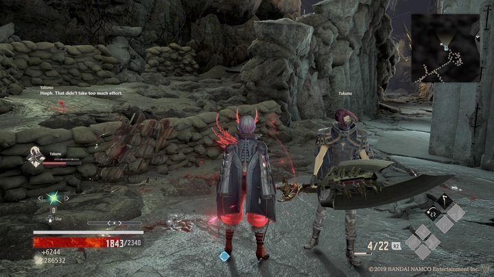 In the left side of the screenshot there is a Vestige - Provisional Government Outskirts | Code Vein Walkthrough - Area K-11 - Code Vein Guide