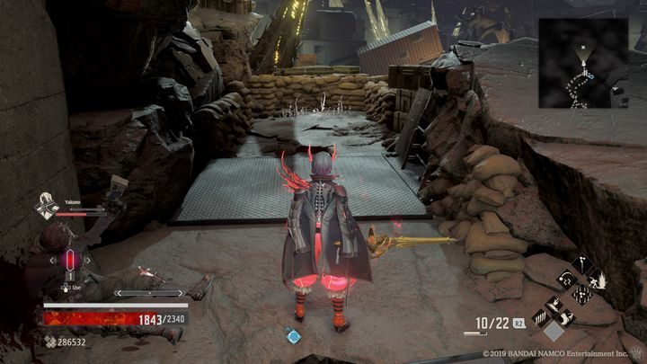 You will find Regen Extension Factor by the ladder - Provisional Government Outskirts | Code Vein Walkthrough - Area K-11 - Code Vein Guide