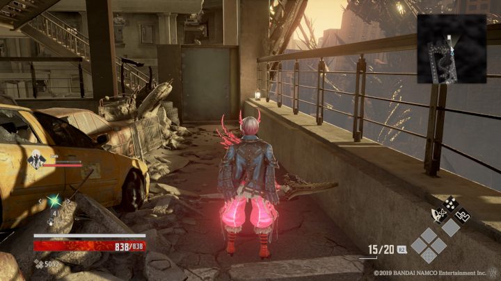 Go down the ladder - Parking Garage | Code Vein Walkthrough - Area E-13 - Code Vein Guide