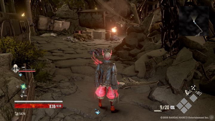 There, you will find another ambush - almost all opponents lying on the ground are alive - Parking Garage | Code Vein Walkthrough - Area E-13 - Code Vein Guide