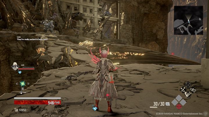 Before you attack the enemies from the screen above, turn right, break the obstacles and open the chest - you will find Zweihander +1 - Parking Garage | Code Vein Walkthrough - Area E-13 - Code Vein Guide