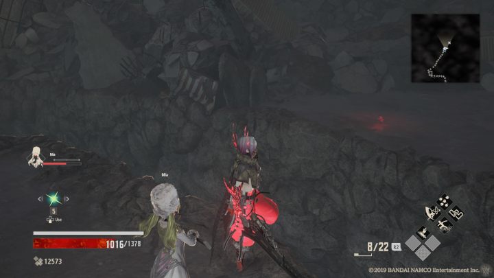 You can see Vestige lying in front of you - Hills of Deception | Code Vein Walkthrough - Area G-12 - Code Vein Guide