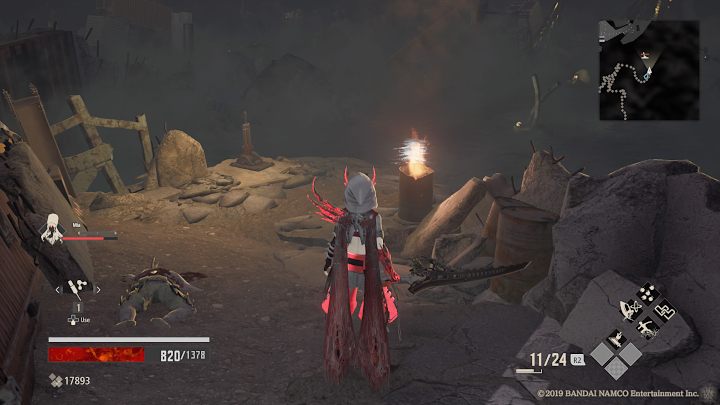 Turn left while you are going down the hill - Hills of Deception | Code Vein Walkthrough - Area G-12 - Code Vein Guide