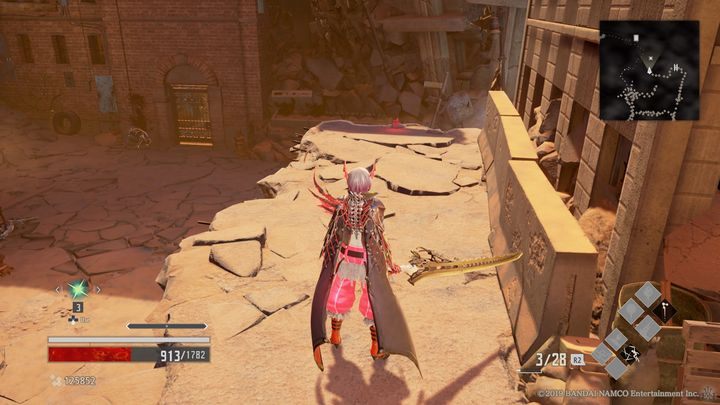 Then you will find Harmonia Vestige Part C - Crown of Sand | Code Vein Walkthrough - Area O-11 - Code Vein Guide