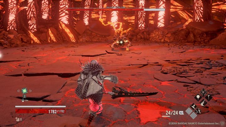 Before you start fighting the Successor of the Claw, its best to arm yourself with as many ice buff weapons and Gifts as possible (to deal damage from ice) - Successor of the Claw | Boss in Code Vein - Bosses - Code Vein Guide