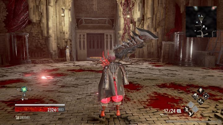 Another NPC is right in front of you - Connecting Bridge | Code Vein Walkthrough - Area J-11 and endings - Code Vein Guide