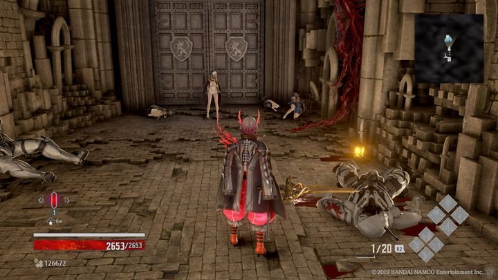 When youre sure youve replaced all the Eos Vestige at Attendant of the Relics, you can take the elevator downstairs - Connecting Bridge | Code Vein Walkthrough - Area J-11 and endings - Code Vein Guide