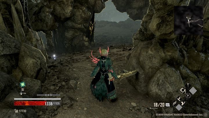 Go a bit further and defeat all enemies - Ashen Cavern | Code Vein Walkthrough - Area E-16 - Code Vein Guide