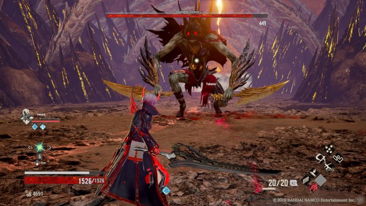 Insatiable Despot is a huge boss - Insatiable Despot | Boss in Code Vein - Bosses - Code Vein Guide