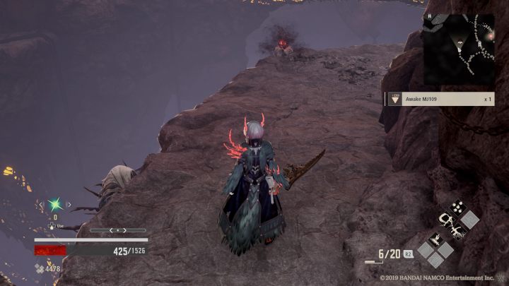 There you will find a wooden box, destroy it and pick up Awake MJ109 - Frozen Seabed | Code Vein Walkthrough - Area H-14 - Code Vein Guide