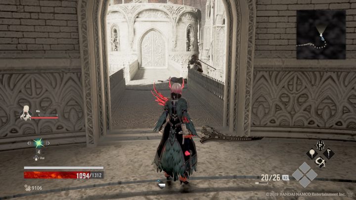 Theres a door in front of you that you wont be able to open at the moment - Cathedral of the Sacred Blood | Code Vein Walkthrough - Area F-15 - Code Vein Guide