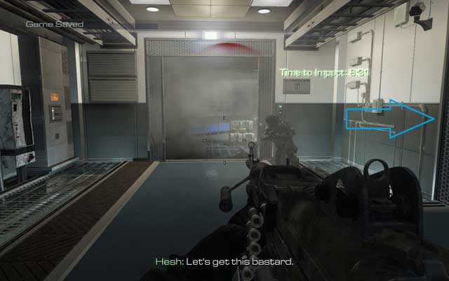 Instead of following Hesh, turn right. - Rorke files (10-18) - Call of Duty: Ghosts - Game Guide and Walkthrough