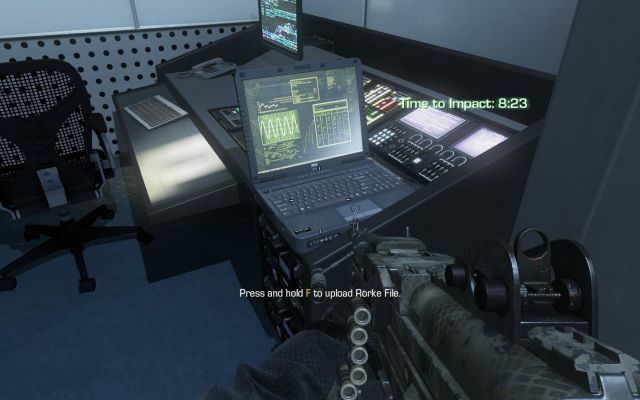 Here's the laptop. - Rorke files (10-18) - Call of Duty: Ghosts - Game Guide and Walkthrough