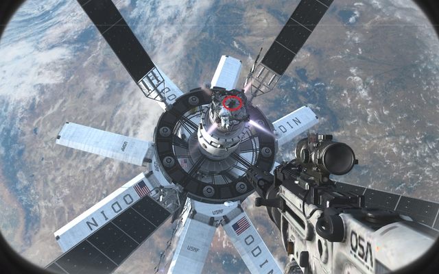 After a while, continue your journey with your companion to the controlling panel of ODIN - 01 - Ghosts Stories - Campaign - Walkthrough - Call of Duty: Ghosts - Game Guide and Walkthrough