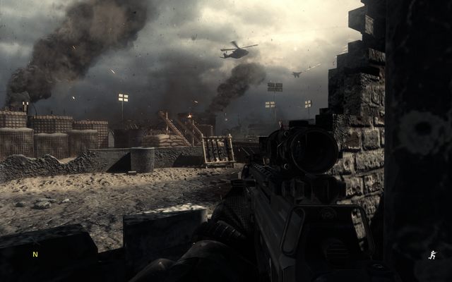 Keep out of the street. - 05 - Homecoming - Campaign - Walkthrough - Call of Duty: Ghosts - Game Guide and Walkthrough