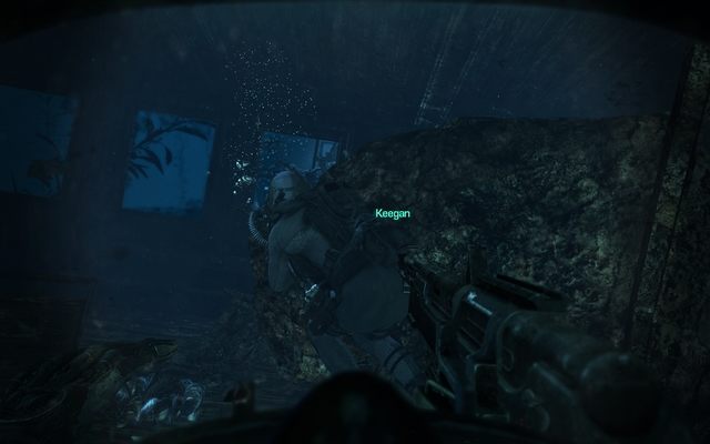 Beware of the patrol. - 12 - Into The Deep - Campaign - Walkthrough - Call of Duty: Ghosts - Game Guide and Walkthrough