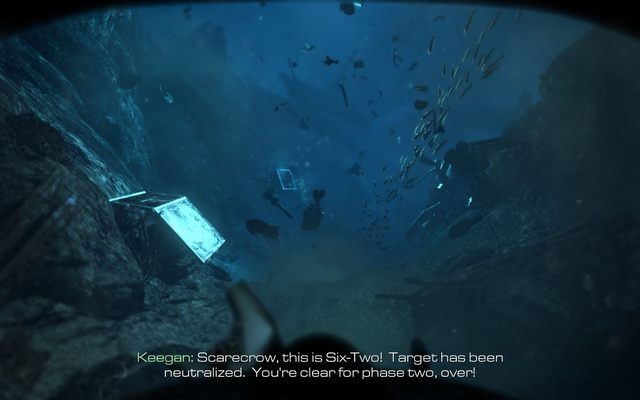 Debris are falling! - 12 - Into The Deep - Campaign - Walkthrough - Call of Duty: Ghosts - Game Guide and Walkthrough
