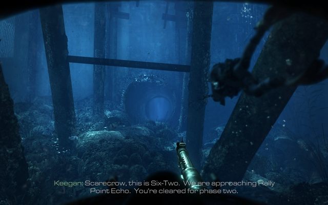 Desired exit. - 12 - Into The Deep - Campaign - Walkthrough - Call of Duty: Ghosts - Game Guide and Walkthrough