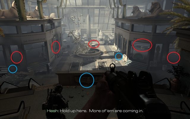 Here you will have a very long battle with a whole bunch of infantry - 14 - Sin City - Campaign - Walkthrough - Call of Duty: Ghosts - Game Guide and Walkthrough