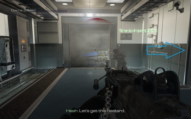 Intelligence data location. - 16 - Severed Ties - Campaign - Walkthrough - Call of Duty: Ghosts - Game Guide and Walkthrough