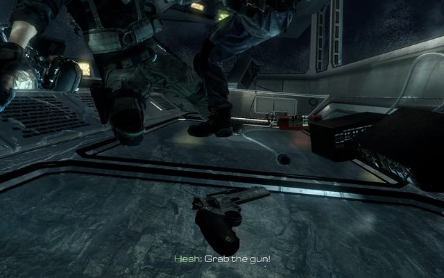 I grab the gun, maybe no one is looking... - 18 - The Ghost Killer - Campaign - Walkthrough - Call of Duty: Ghosts - Game Guide and Walkthrough