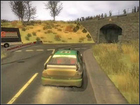 Watch out for numerous gates and coarctations on Crawberry Crag. Prepare also for surface change (gravel to tarmac). - Great Britain - Tracks - Colin McRae: DIRT - Game Guide and Walkthrough