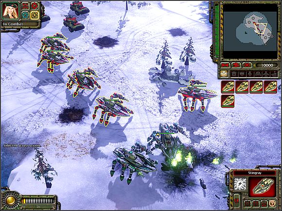 At the beginning, Stingray boats can be very useful but with Progress of the game, you will see their defects. - Soviets - Vladivostok - part 1 - Soviets - Command & Conquer: Red Alert 3 - Game Guide and Walkthrough