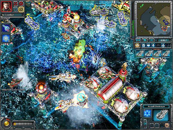 Use Surveillance Sweep spy planes to uncover the hostile base [6] - Allies - Gibraltar - part 2 - Allies - Command & Conquer: Red Alert 3 - Game Guide and Walkthrough