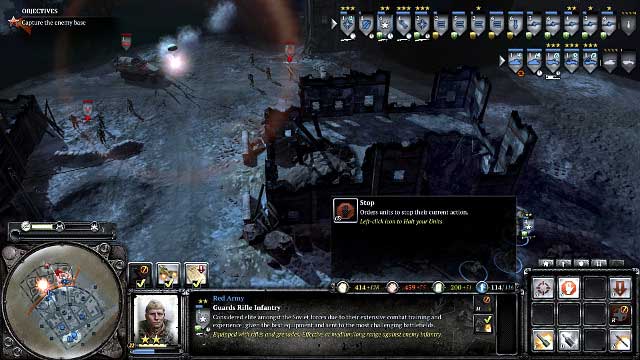 Use the flare to learn how to prepare for the German defense - Mission 05 - Stalingrad - The Campaign Mode - Company of Heroes 2 - Game Guide and Walkthrough