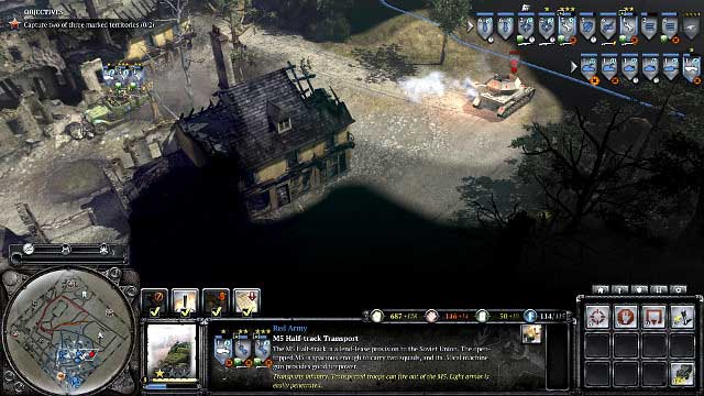 Dispatch the M5 for reconnaissance, against tanks, use the SU-85 - Mission 10 - Lublin - The Campaign Mode - Company of Heroes 2 - Game Guide and Walkthrough