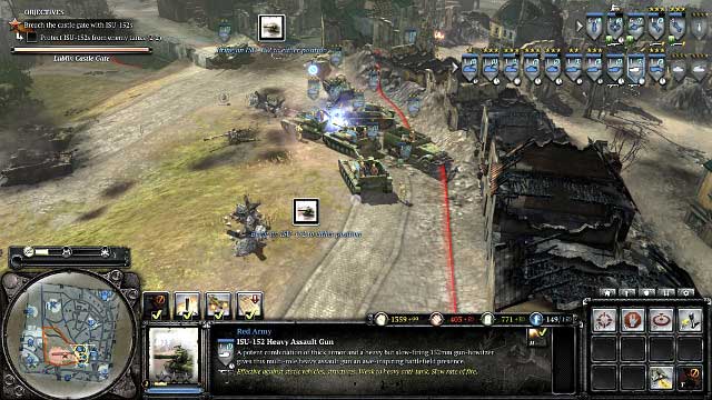 Before you start the battle, fix your equipment - Mission 10 - Lublin - The Campaign Mode - Company of Heroes 2 - Game Guide and Walkthrough