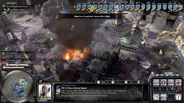 Seize the opera house - Mission 14 - Reichstag - The Campaign Mode - Company of Heroes 2 - Game Guide and Walkthrough